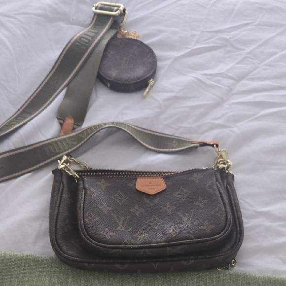 Luxury Brown Designer Crossbody Bag - Picture 1 of 1